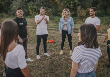 jeu et cohésion d'équipe, team building, olympiades