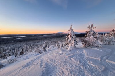 Paysage laponie pour événements clé en main